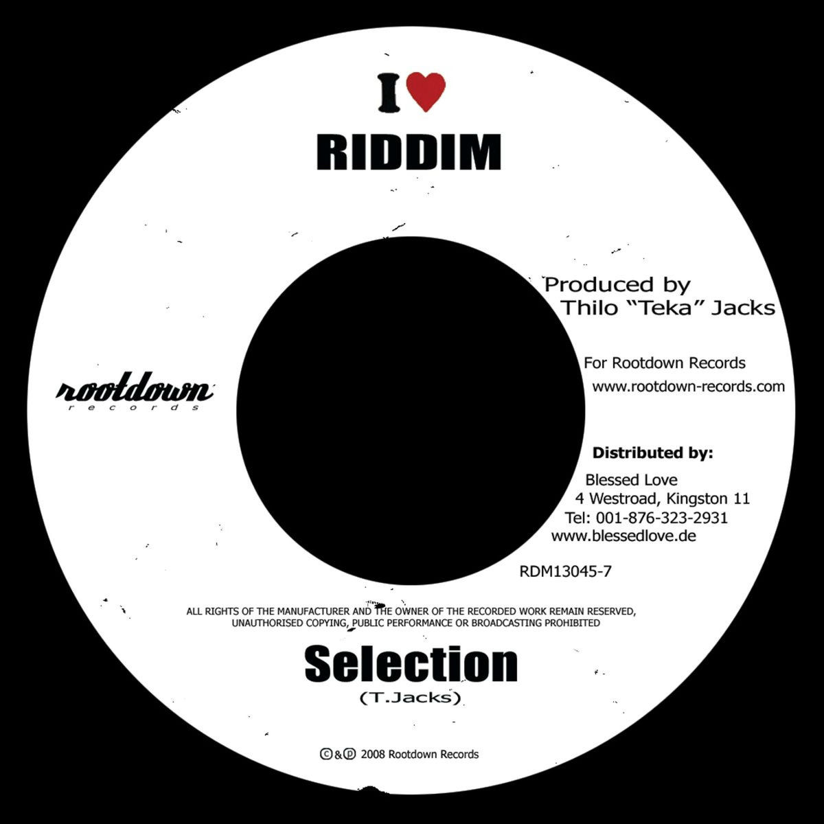Album cover of Ilove Riddim Selection