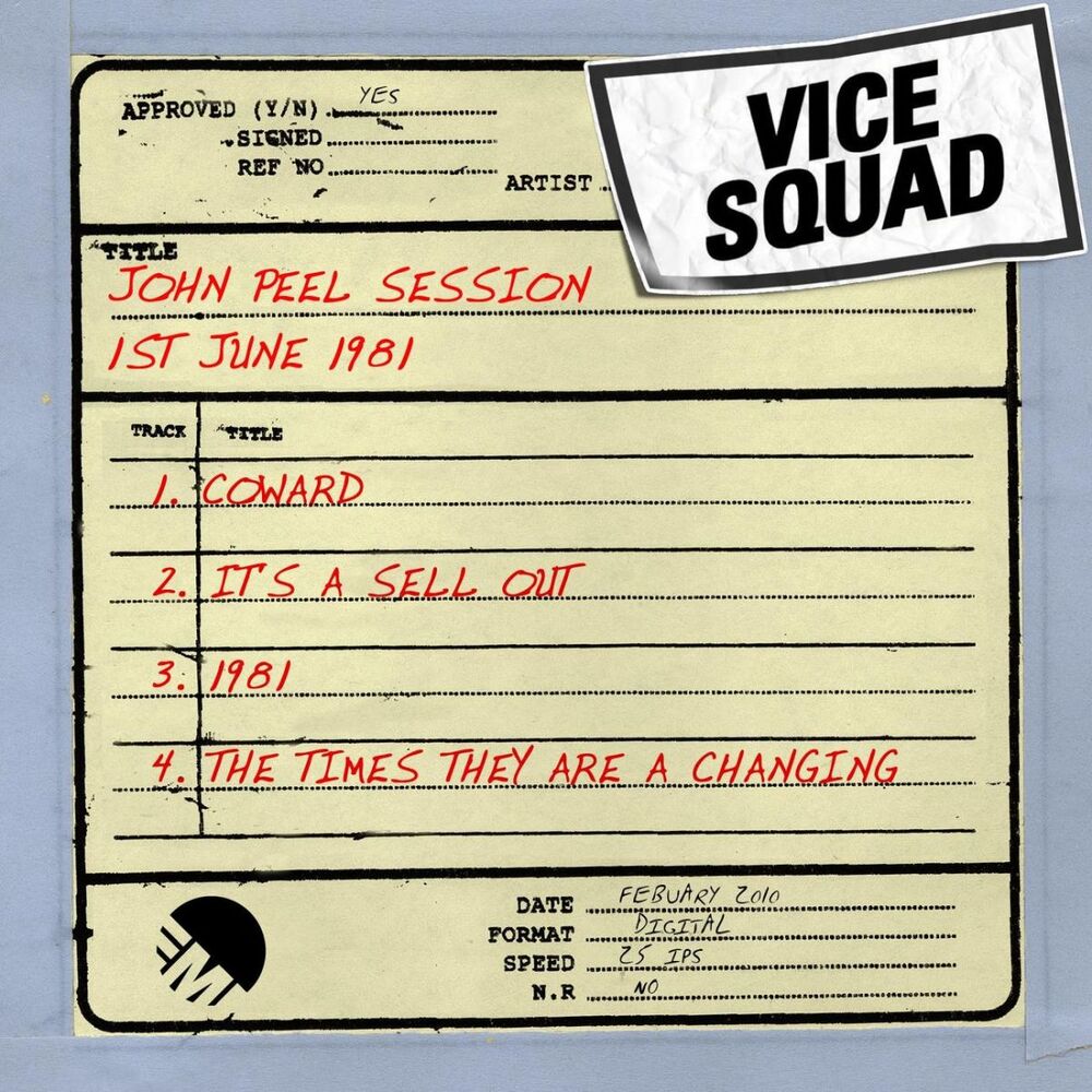 Picture of John Peel Session (1st June 1981)