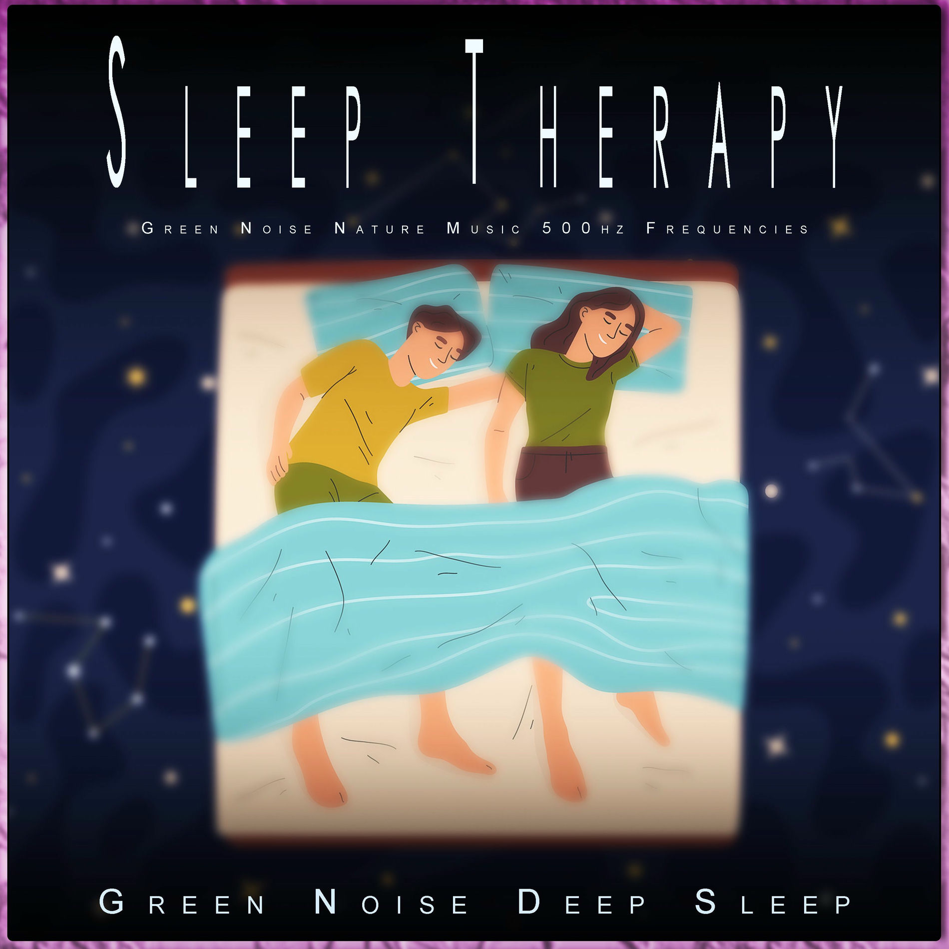 Album cover of Sleep Therapy: Green Noise Nature Music 500hz Frequencies