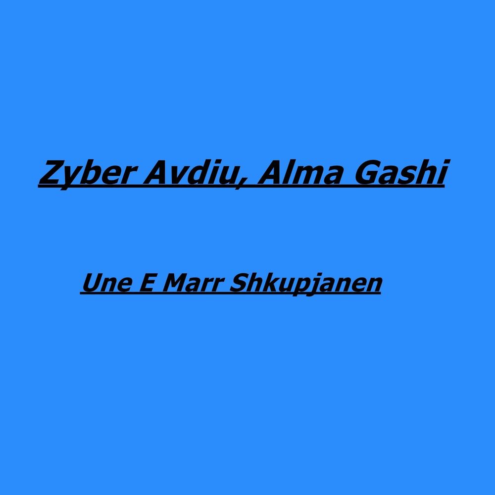 Picture of Une e marr shkupjanen