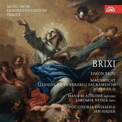Cover of Brixi: Magnificat. Music from Eighteenth-Century Prague