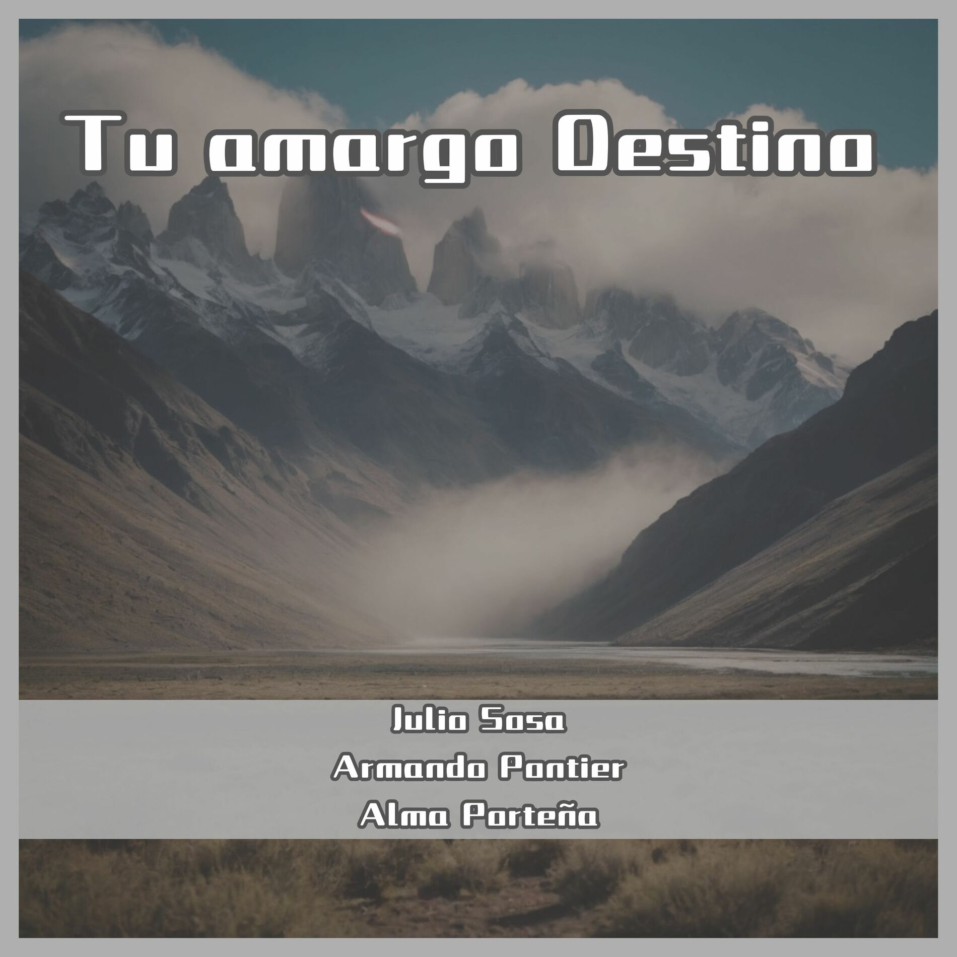 Album cover of Tu amargo Destino