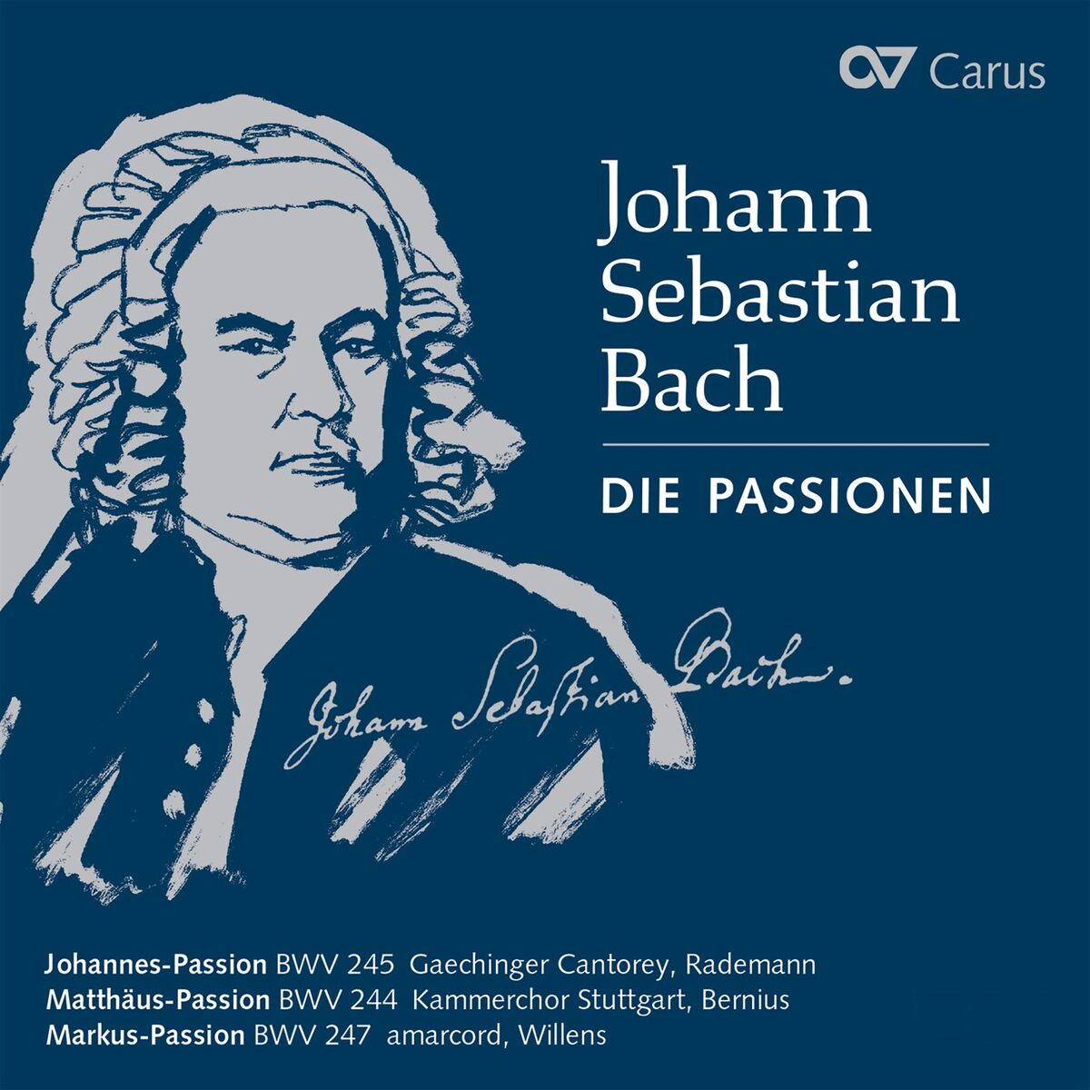 Album cover of Johann Sebastian Bach: Die Passionen