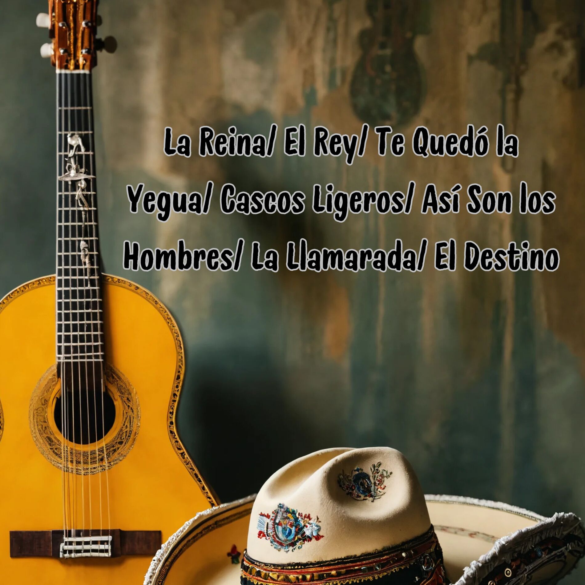 Album cover of La Reina/ El Rey/ Te Quedó la Yegua/ Cascos Ligeros/ Así Son los Hombres/ La Llamarada/ El Destino (En Vivo)