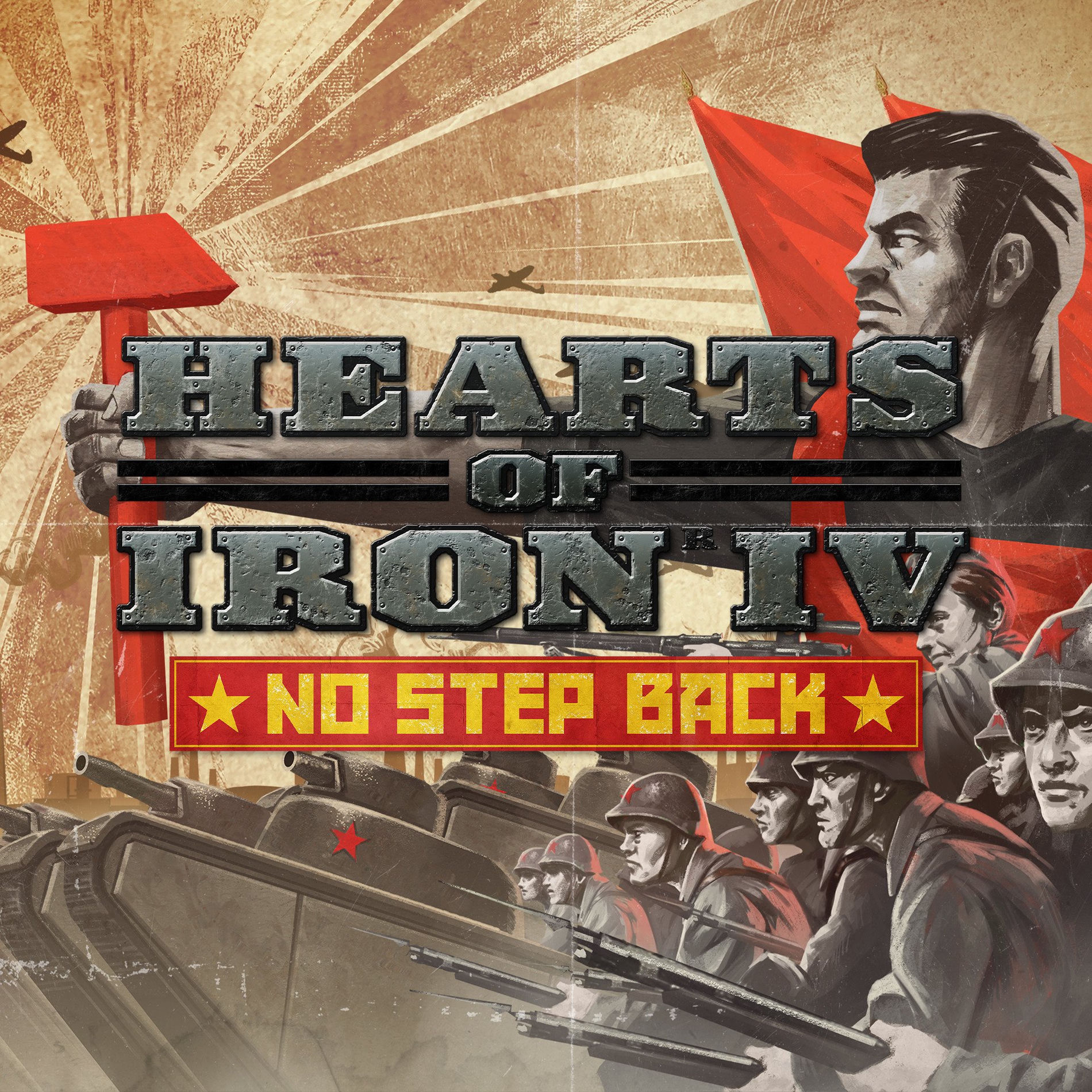 Album cover of Hearts of Iron IV - No Step Back (Original Game Soundtrack)
