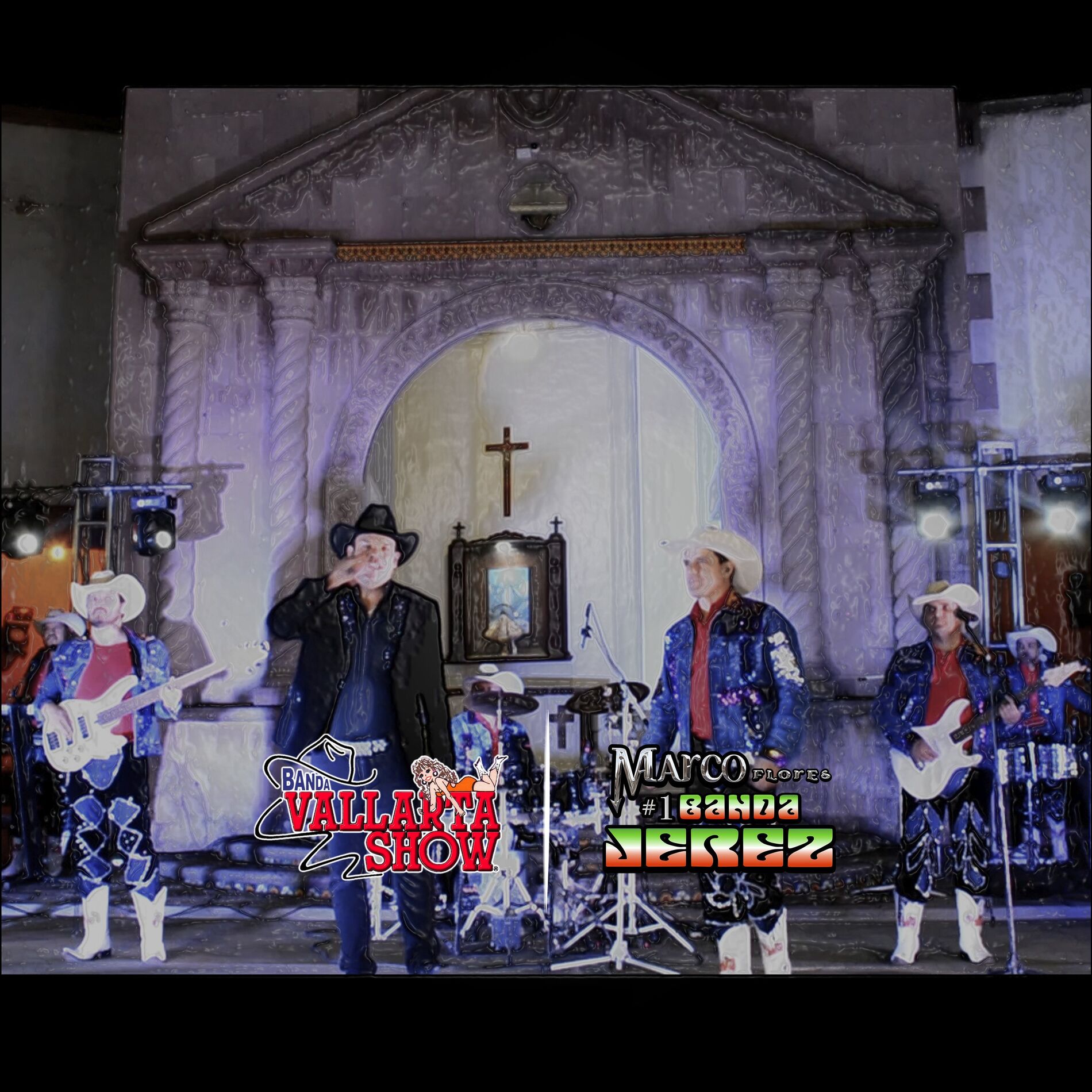 Album cover of En Vivo Con La Vallarta Show y Marco Flores (En Vivo)