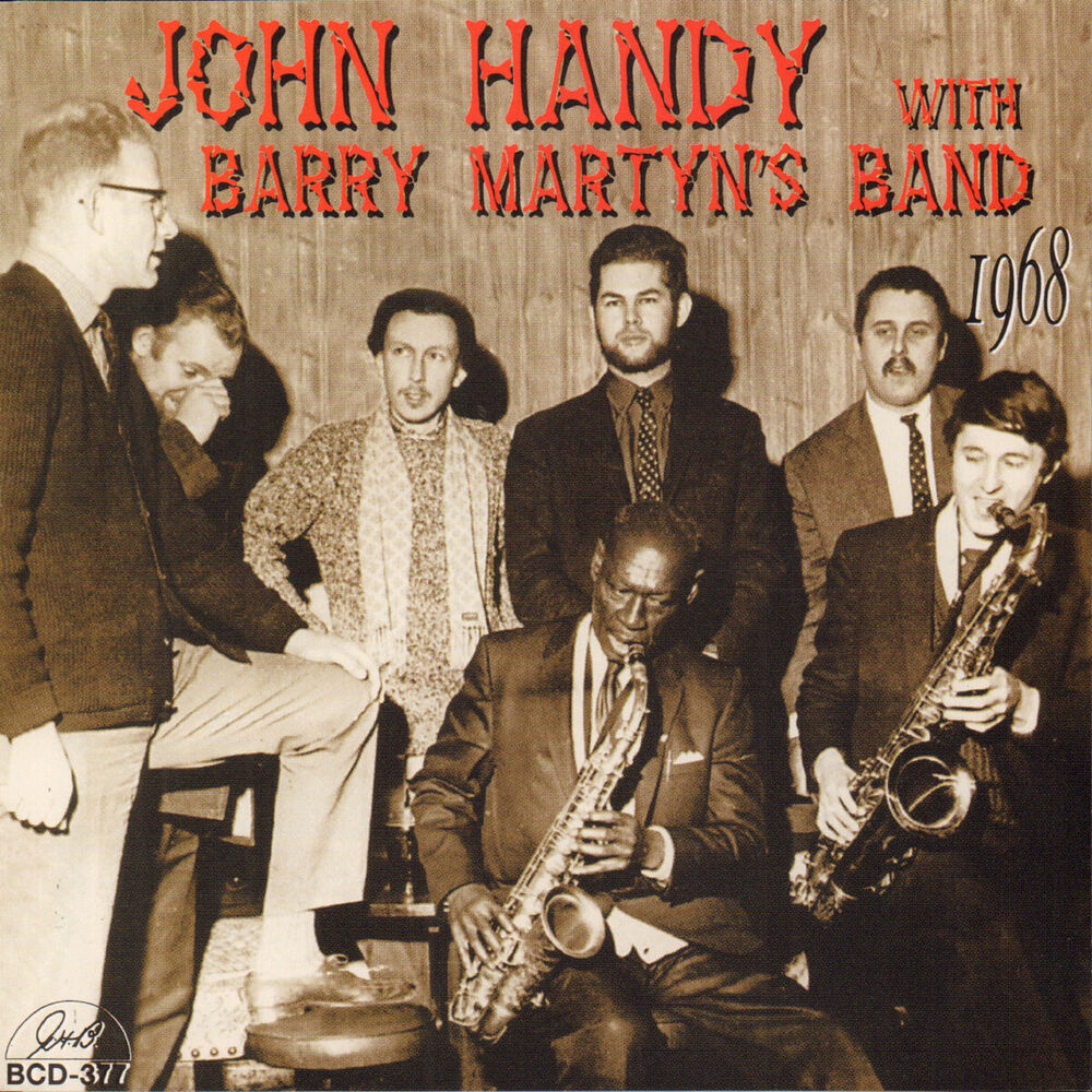 Picture of John Handy with Barry Martyn's Band 1968