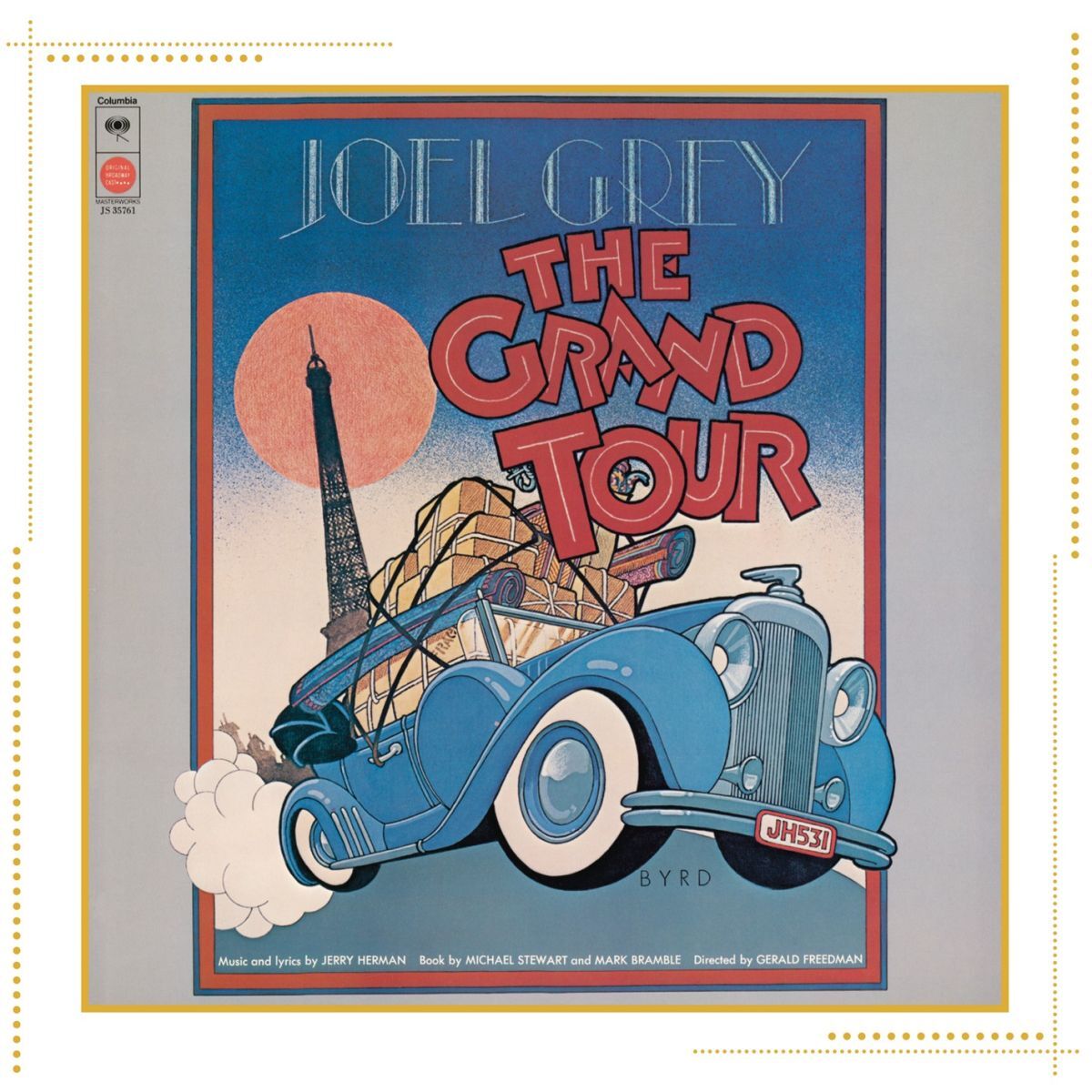 Album cover of The Grand Tour (Original Broadway Cast Recording)