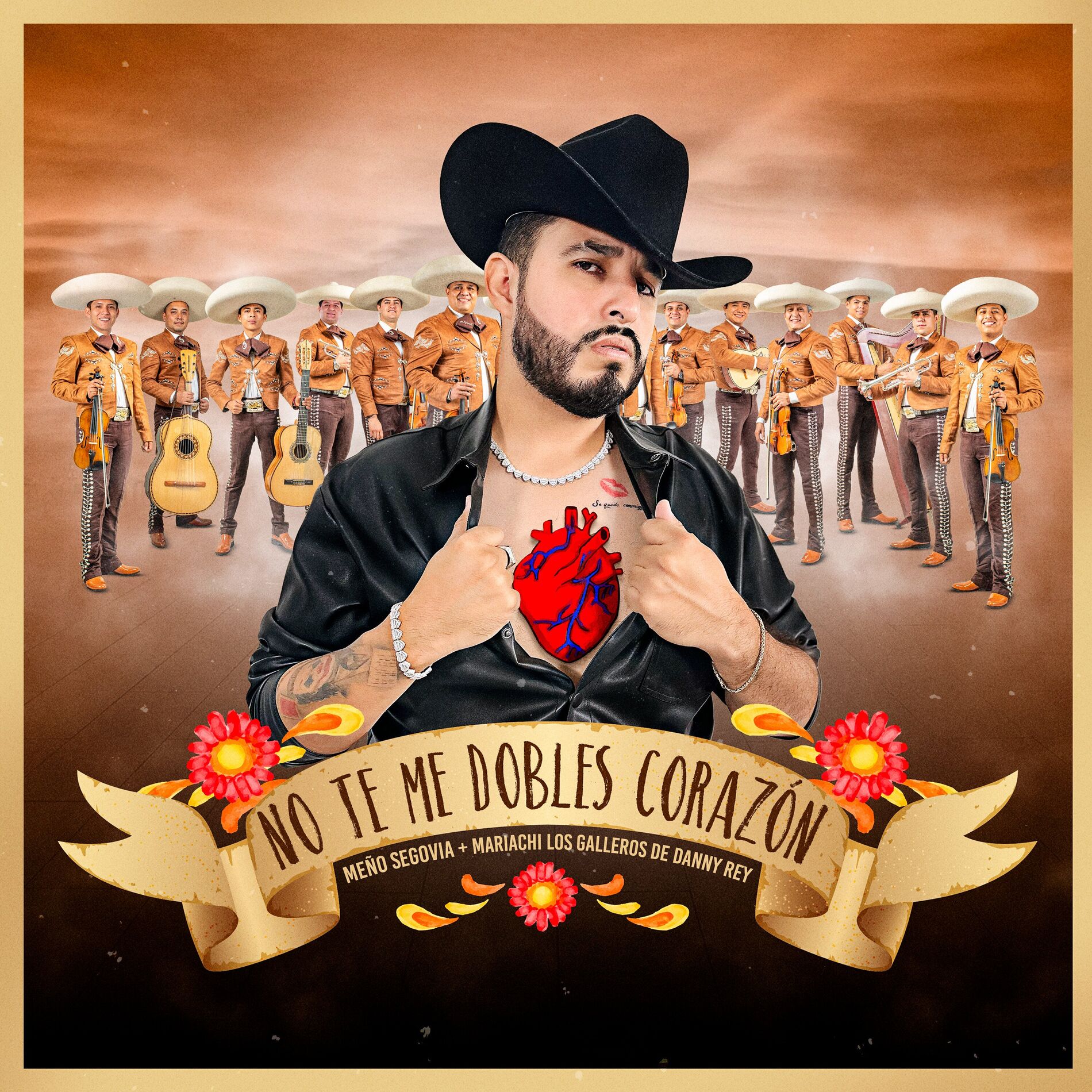 Album cover of No Te Me Dobles Corazón