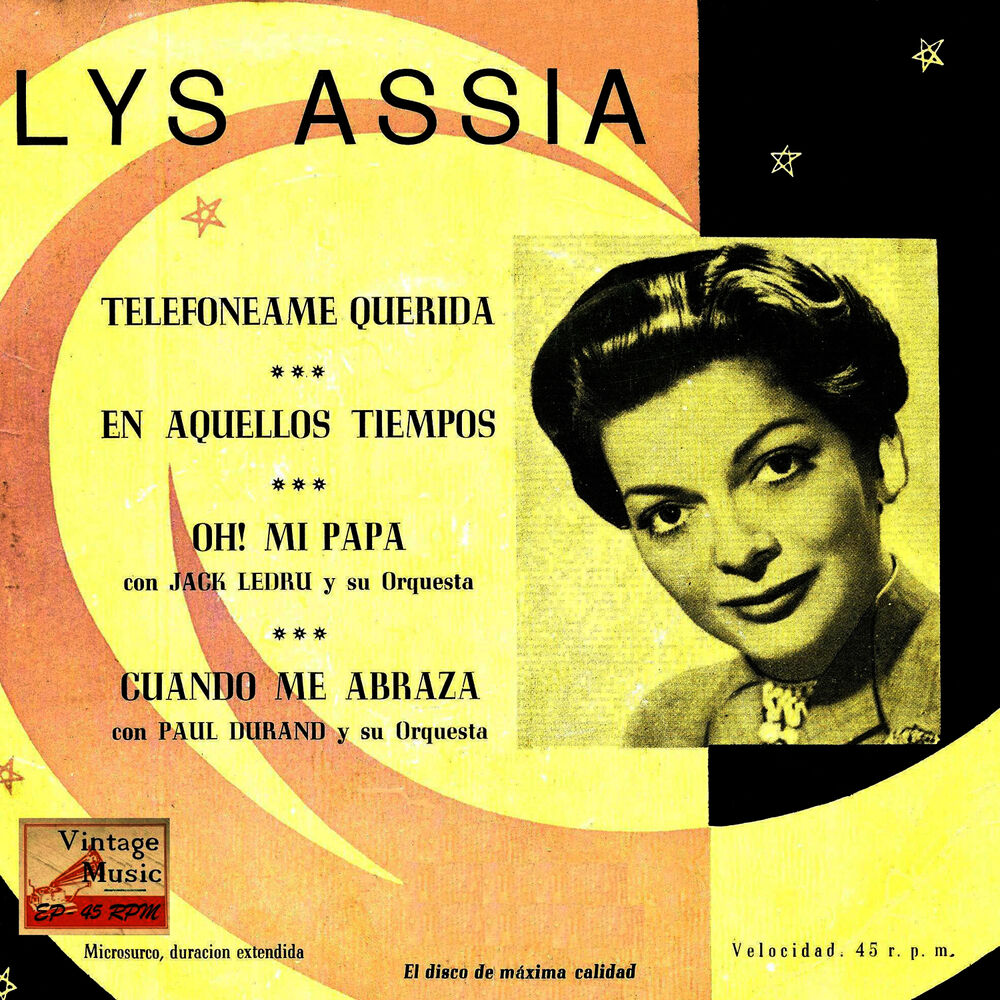 Picture of Vintage French Song No. 138 - EP: Oh! Mon Papa