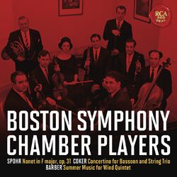Cover of Spohr: Nonet in F Major, Op. 31 - Coker: Concertino for Bassoon and String Trio, Op. 31 - Barber: Summer Music, Op. 31 - Coker: Co (2022 Remastered Version)