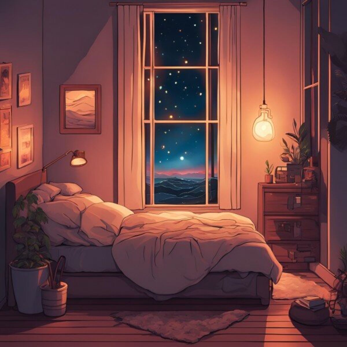 Album cover of Midnight Melodies: Chill Lofi Music