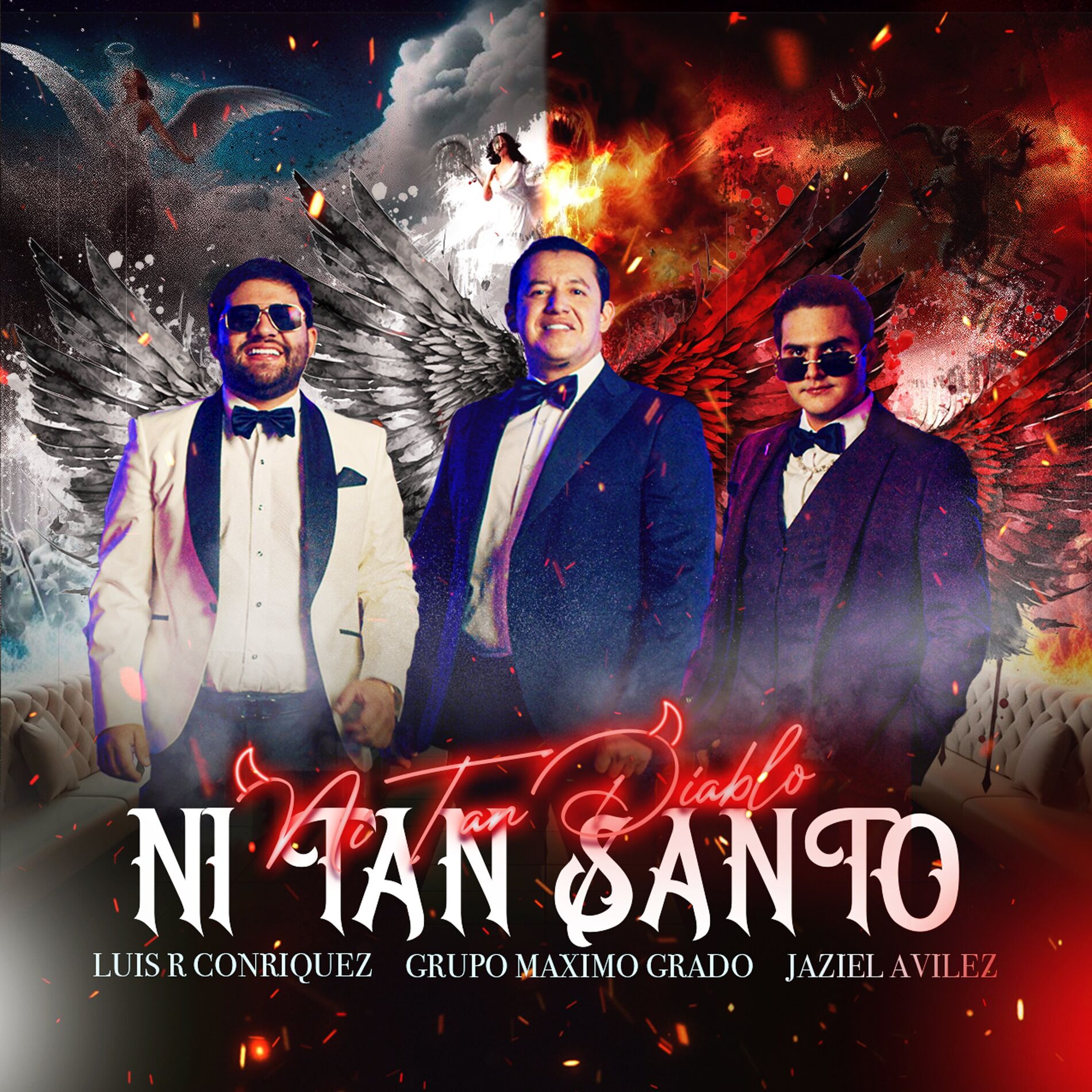 Album cover of Ni Tan Diablo Ni Tan Santo