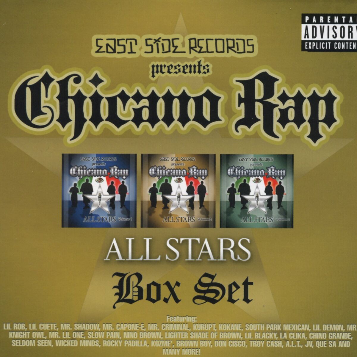 Album cover of Chicano Rap All Stars Box Set