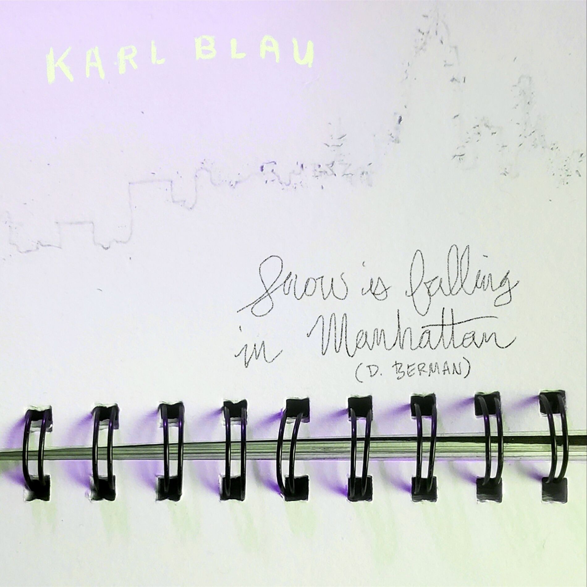 Album cover of Snow is Falling in Manhattan