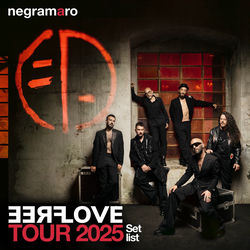 Negramaro – Free Love Tour 2025 Setlist