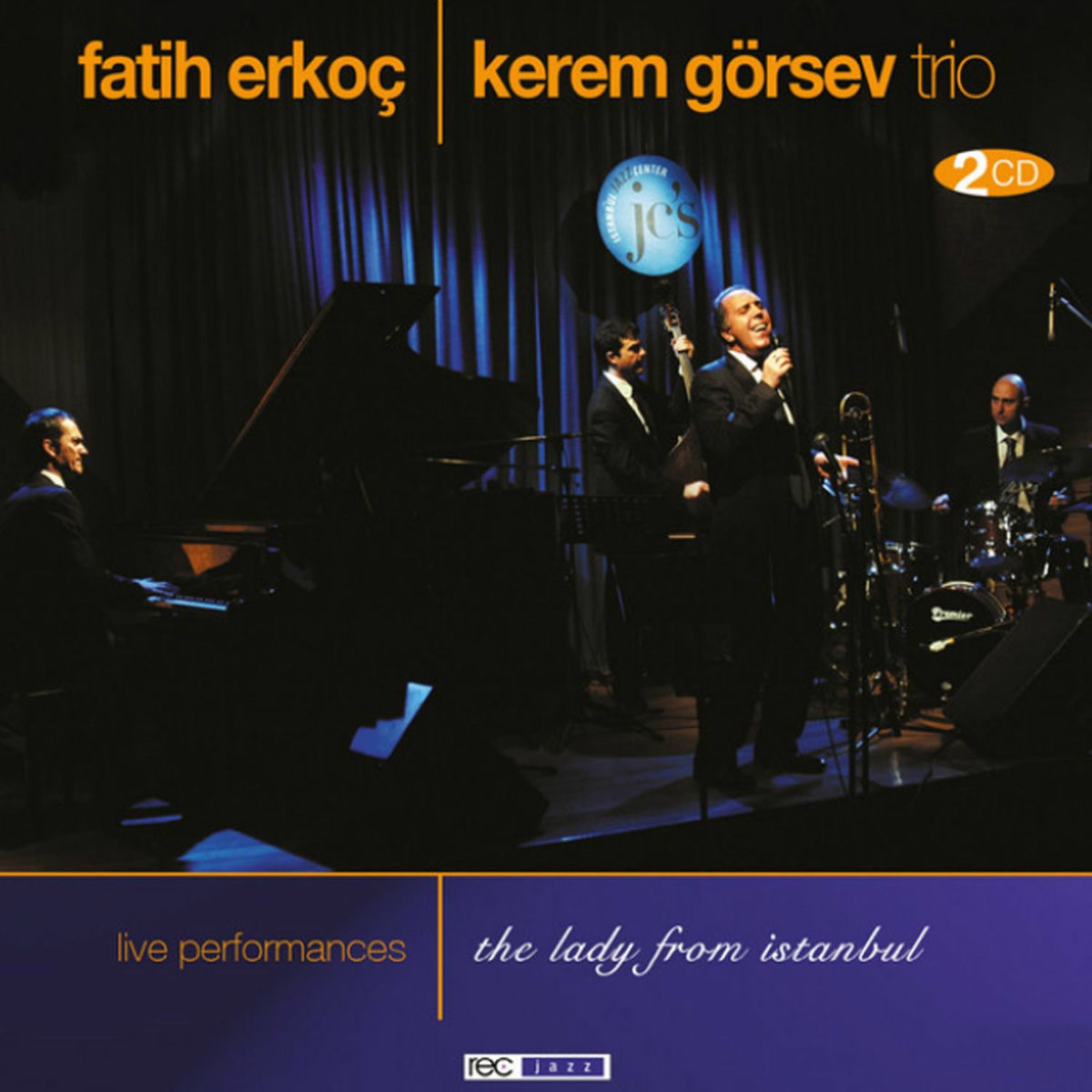 Album cover of Fatih Erkoç & Kerem Görsev Trio Live Jazz