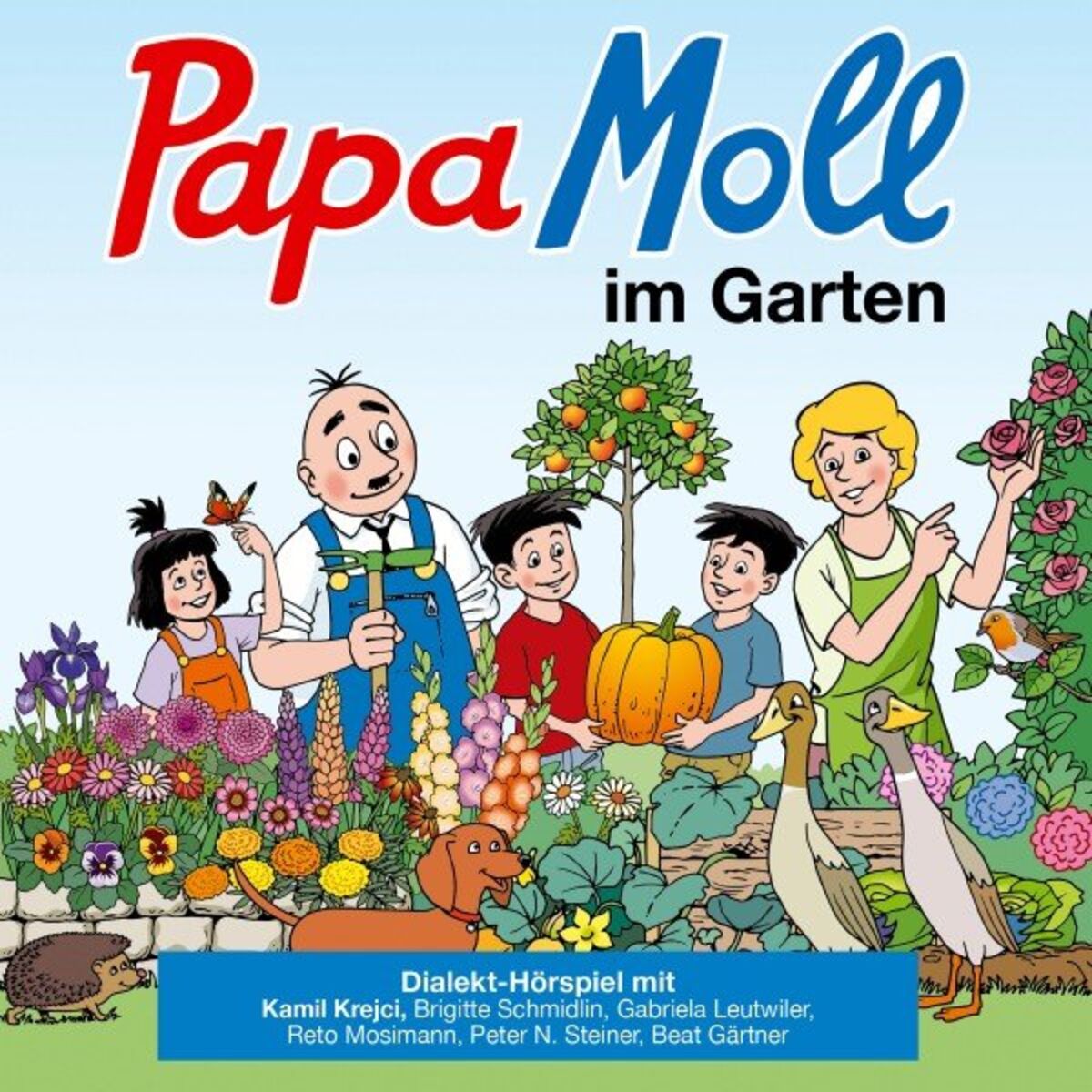 Album cover of Papa Moll im Garten