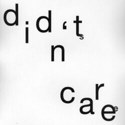 Cover of Didn't Care