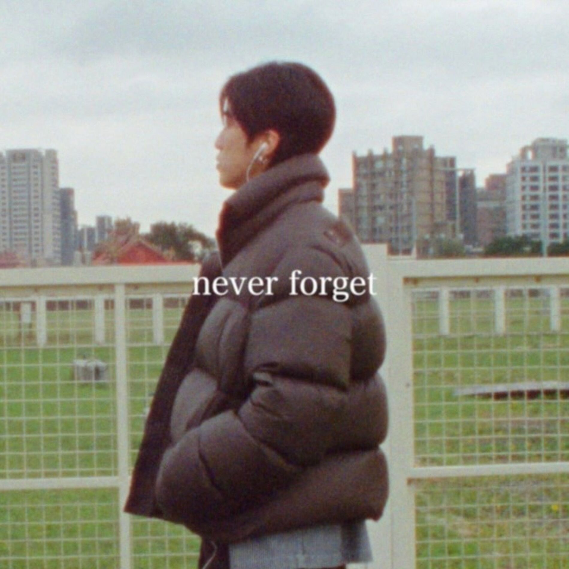 Album cover of never forget