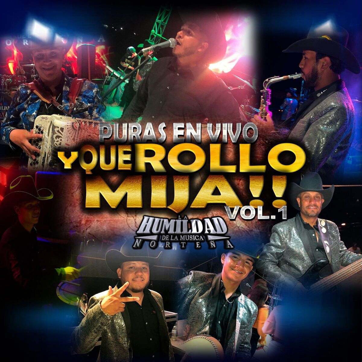 Album cover of Puras En Vivo Vol. 1