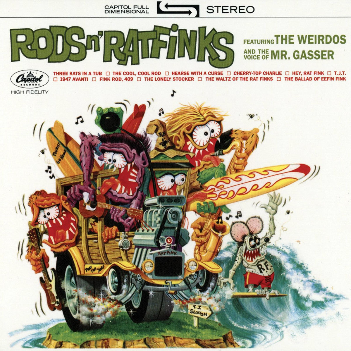 Album cover of Rods N' Ratfinks