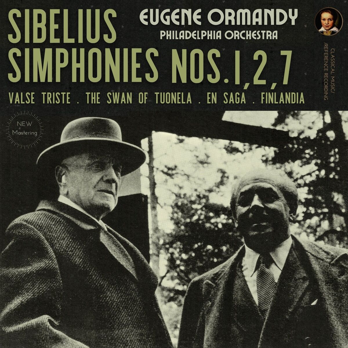 Album cover of Sibelius: Symphonies Nos. 1,2,7 & Orchestral Works by Eugene Ormandy
