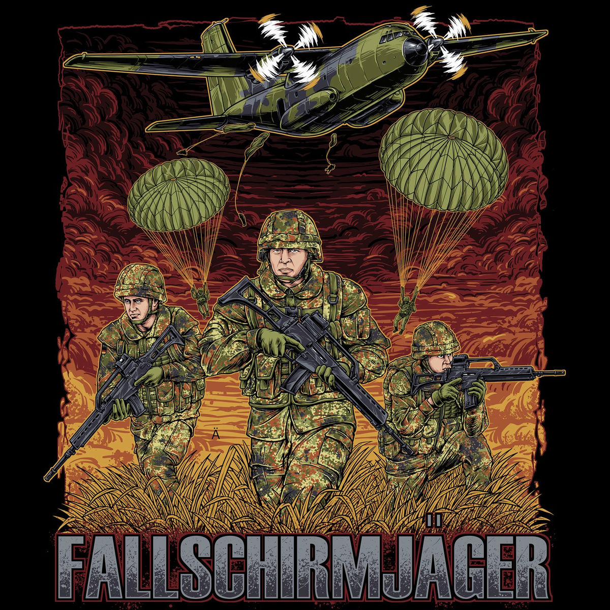 Album cover of Fallschirmjäger