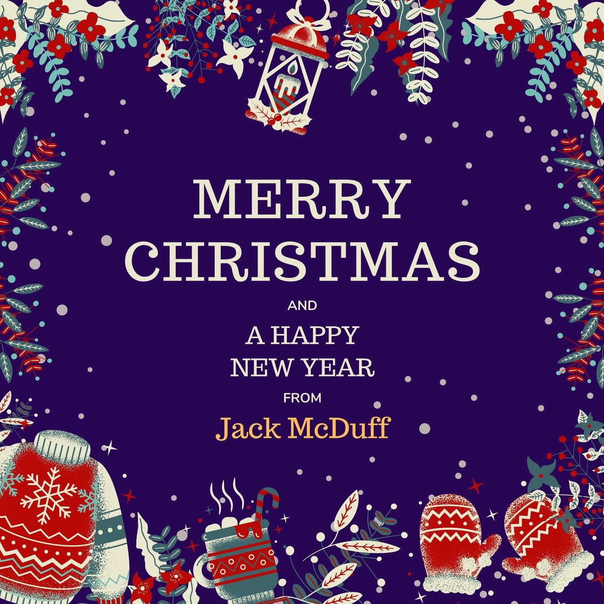 Album cover of Merry Christmas and A Happy New Year from Jack McDuff