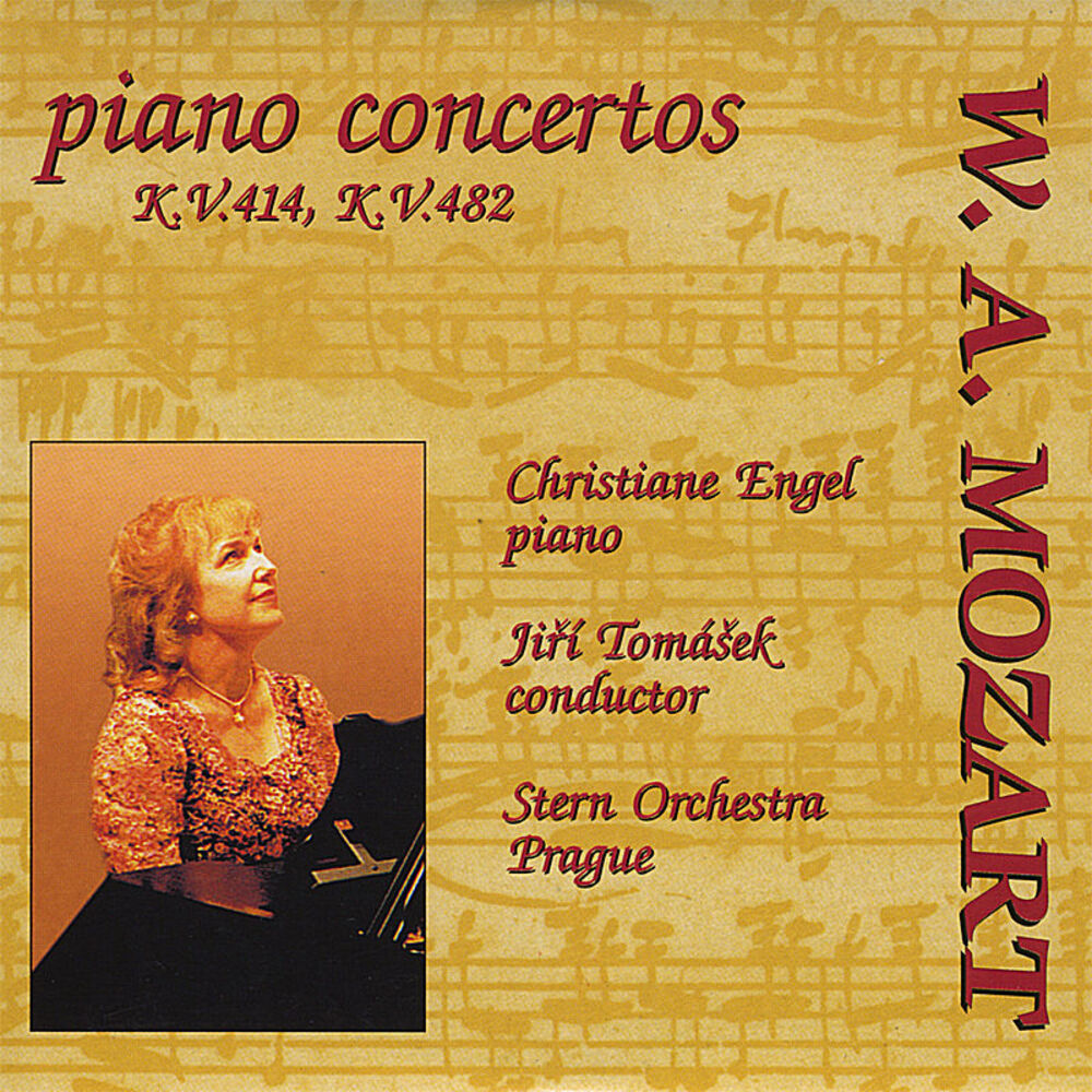 Picture of Mozart Piano Concertos: Concerto No. 12 in A major, KV 414; Piano Concerto No. 22 in E flat major, KV 482