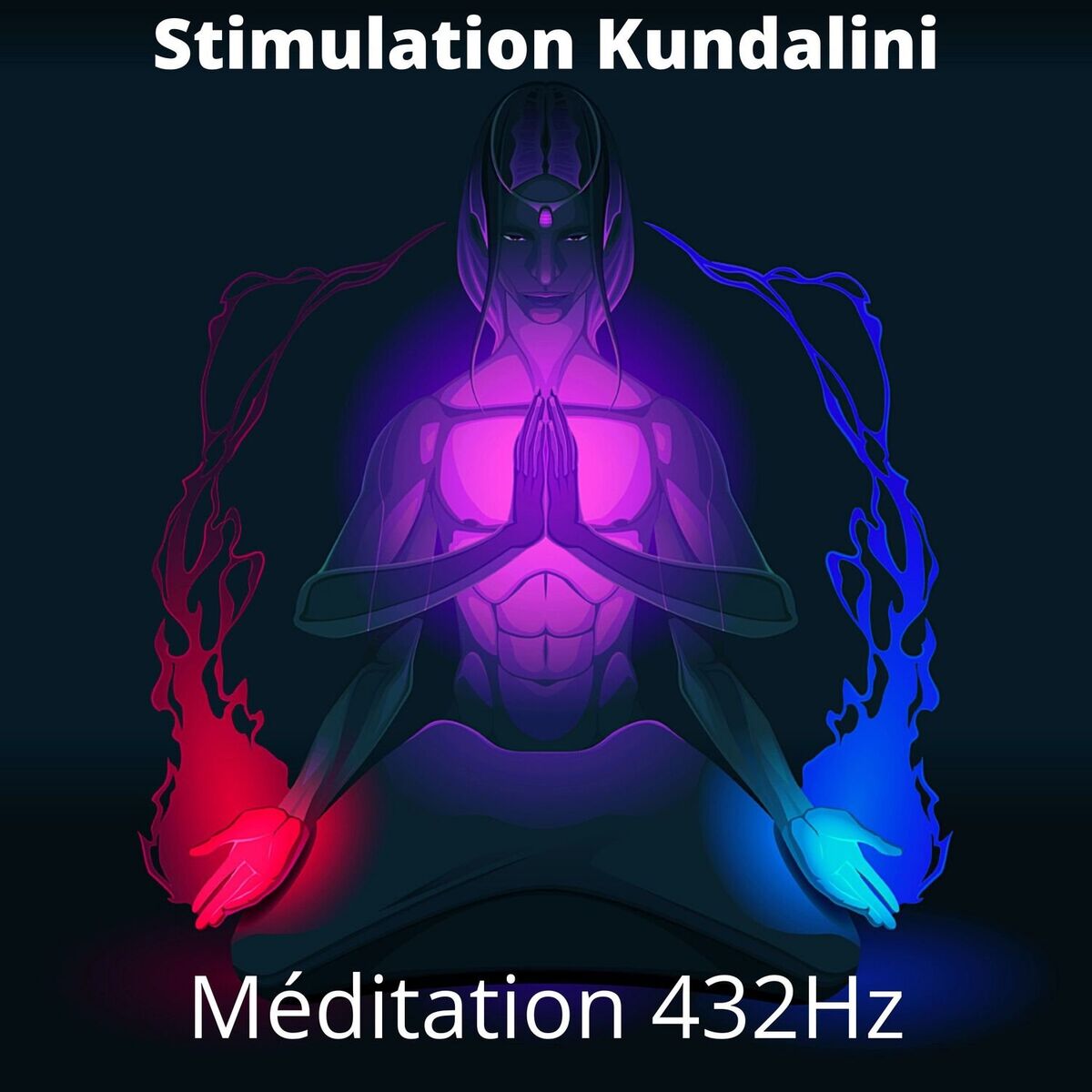 Album cover of Stimulation Kundalini: Méditation 432Hz - Transformation complète de la vie, Musique de guérison