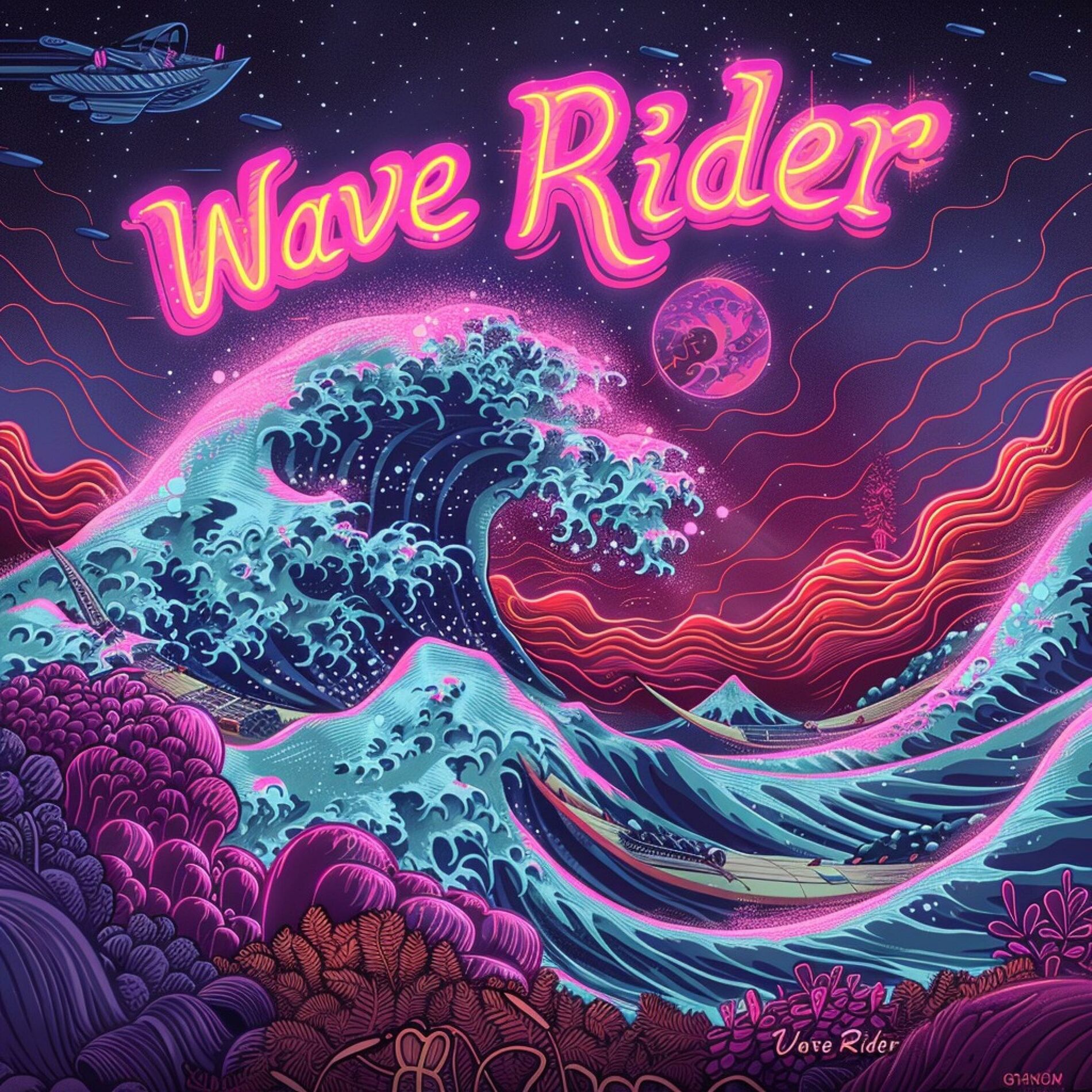 Album cover of Wave Rider (feat. AZUR)