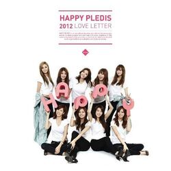 Cover of HAPPY PLEDIS 2012 ‘LOVE LETTER’