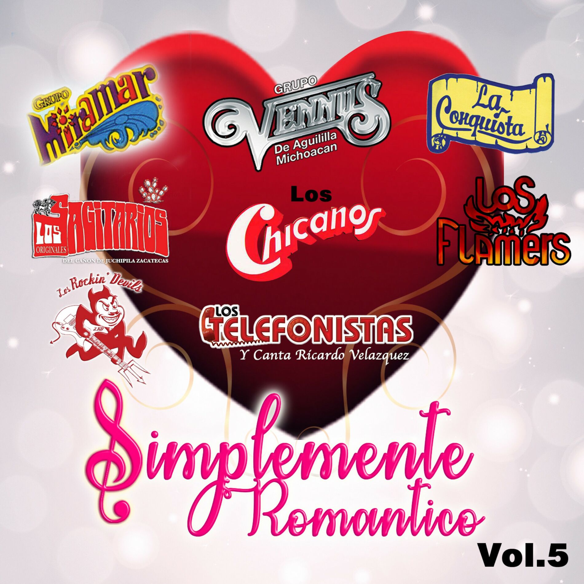 Album cover of Simplemente Romantico Vol. 5
