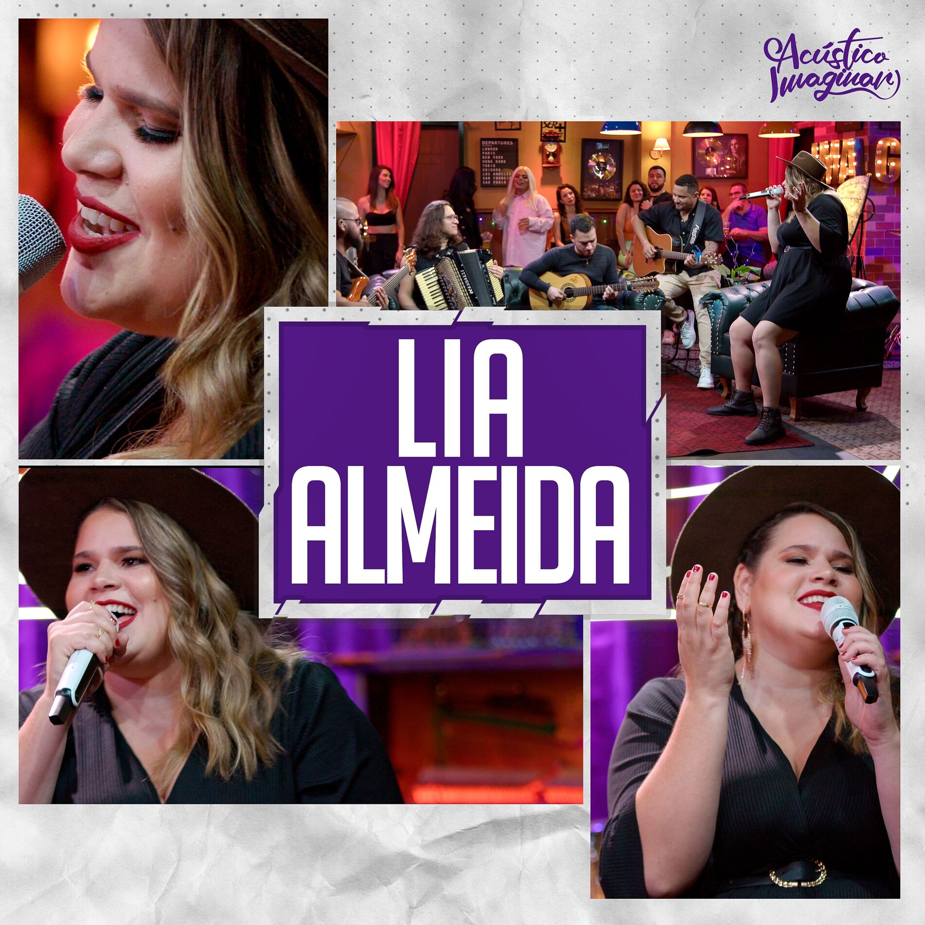 Album cover of Lia Almeida: Acústico Imaginar Sertanejo (Ao Vivo)