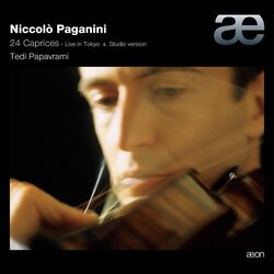Cover of Paganini: 24 Caprices (Live in Tokyo & Studio Version)