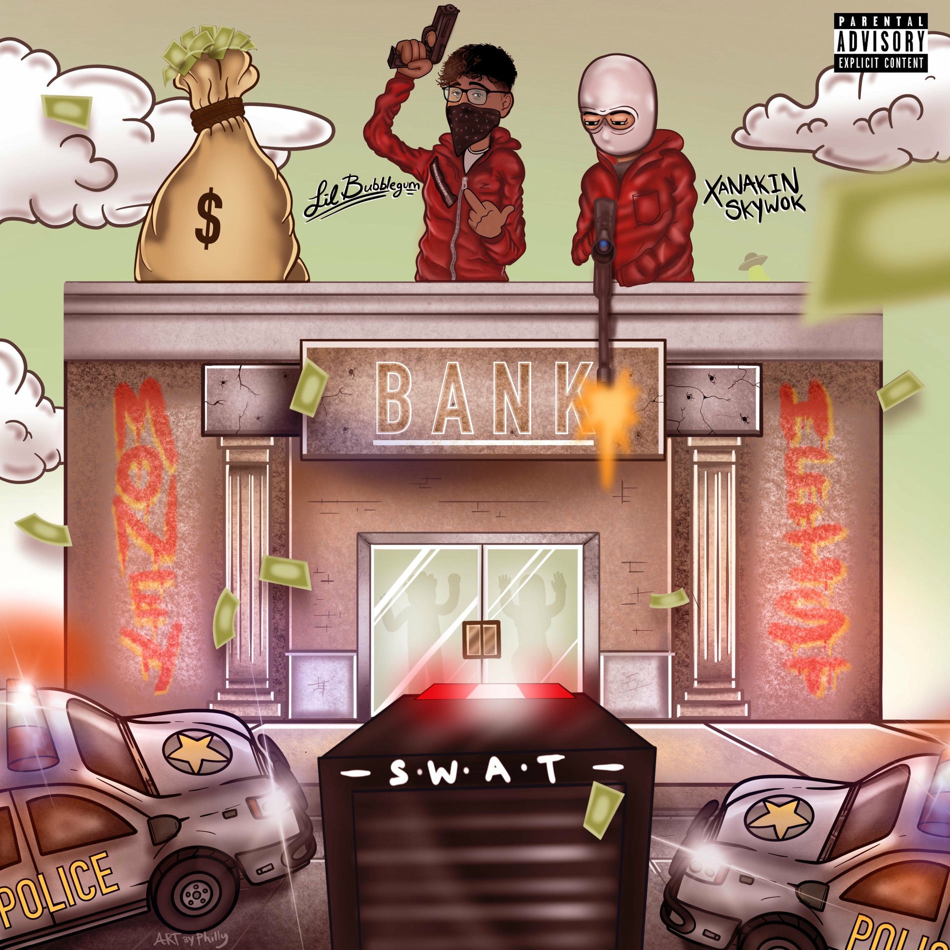 Album cover of money heist (feat. XANAKIN SKYWOK)