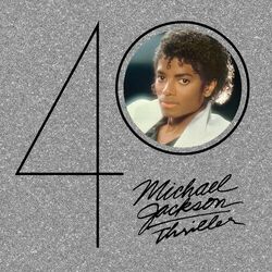 Pochette de l'album Thriller 40