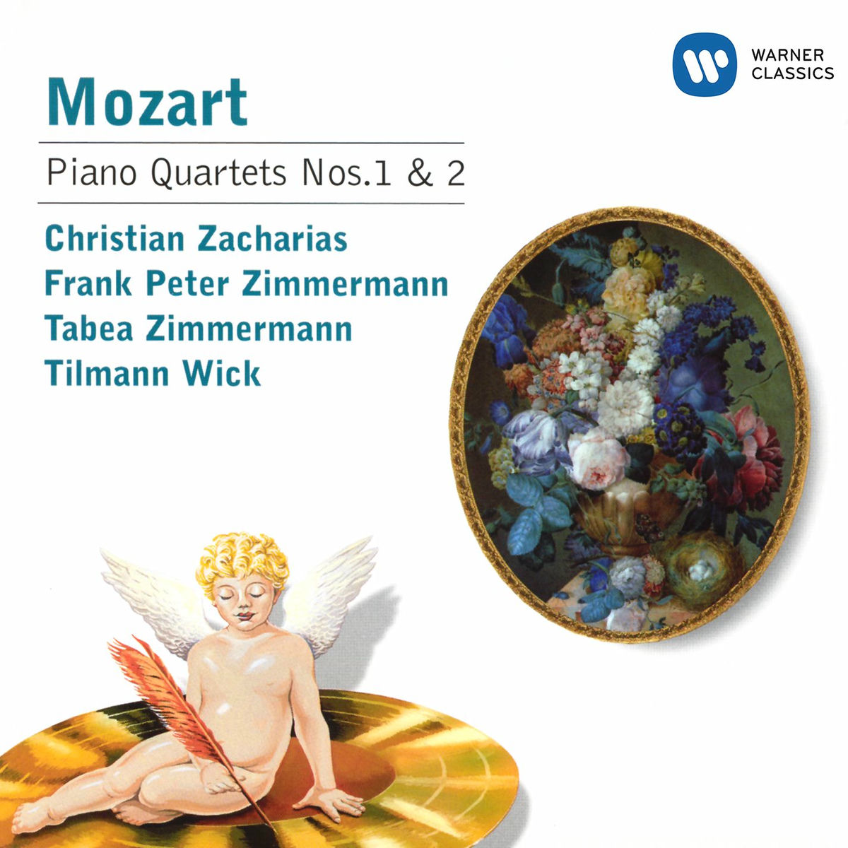 Album cover of Mozart : Piano Quartets No. 1 K478 and No. 2 K493