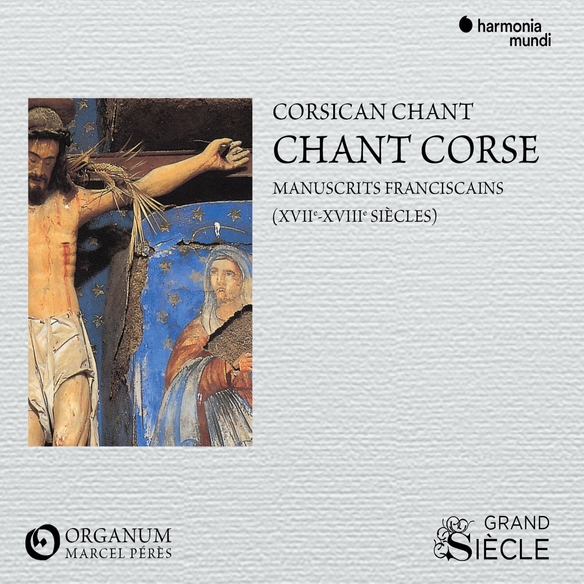 Album cover of Chant Corse (Manuscrits Franciscains)
