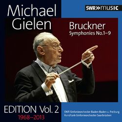 Cover of Michael Gielen Edition, Vol. 2: Bruckner's Symphonies Nos. 1-9