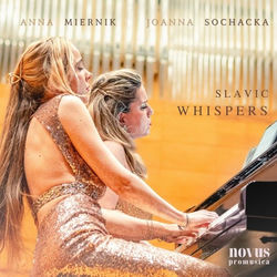 Cover of Slavic Whispers: Piano Music for 4 Hands by undefined