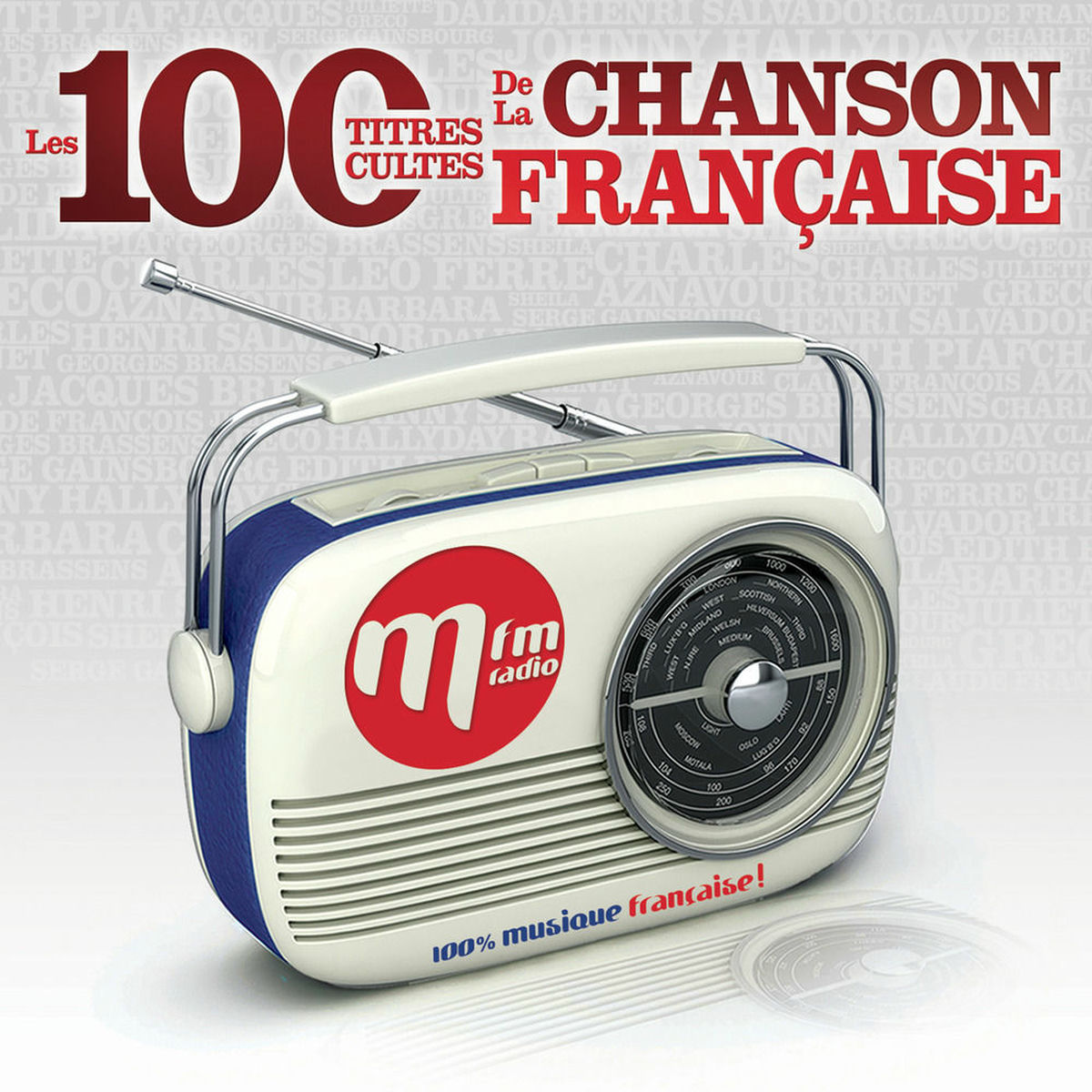 Album cover of MFM Les 100 Titres Cultes de la Chanson Française