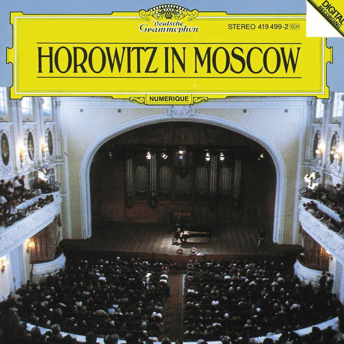Album cover of Vladimir Horowitz - Horowitz in Moscow
