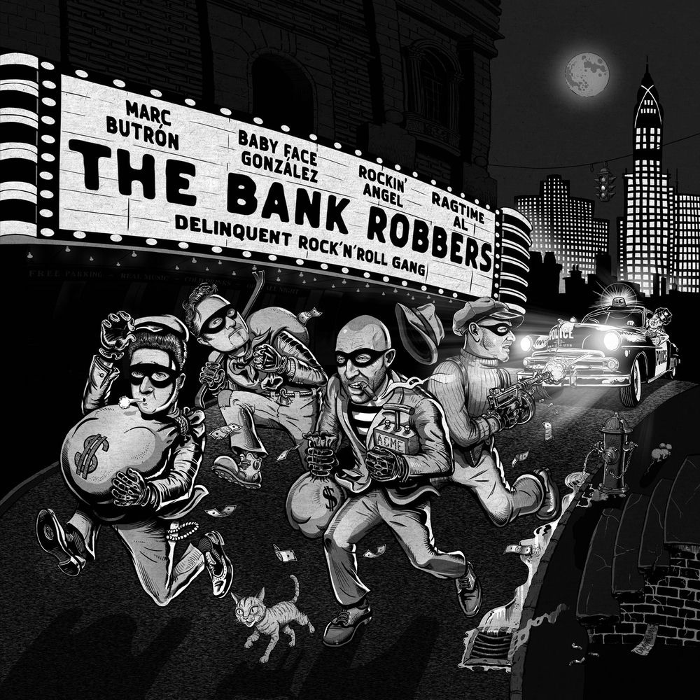 infamous bank robbers - Ilustrasi 3