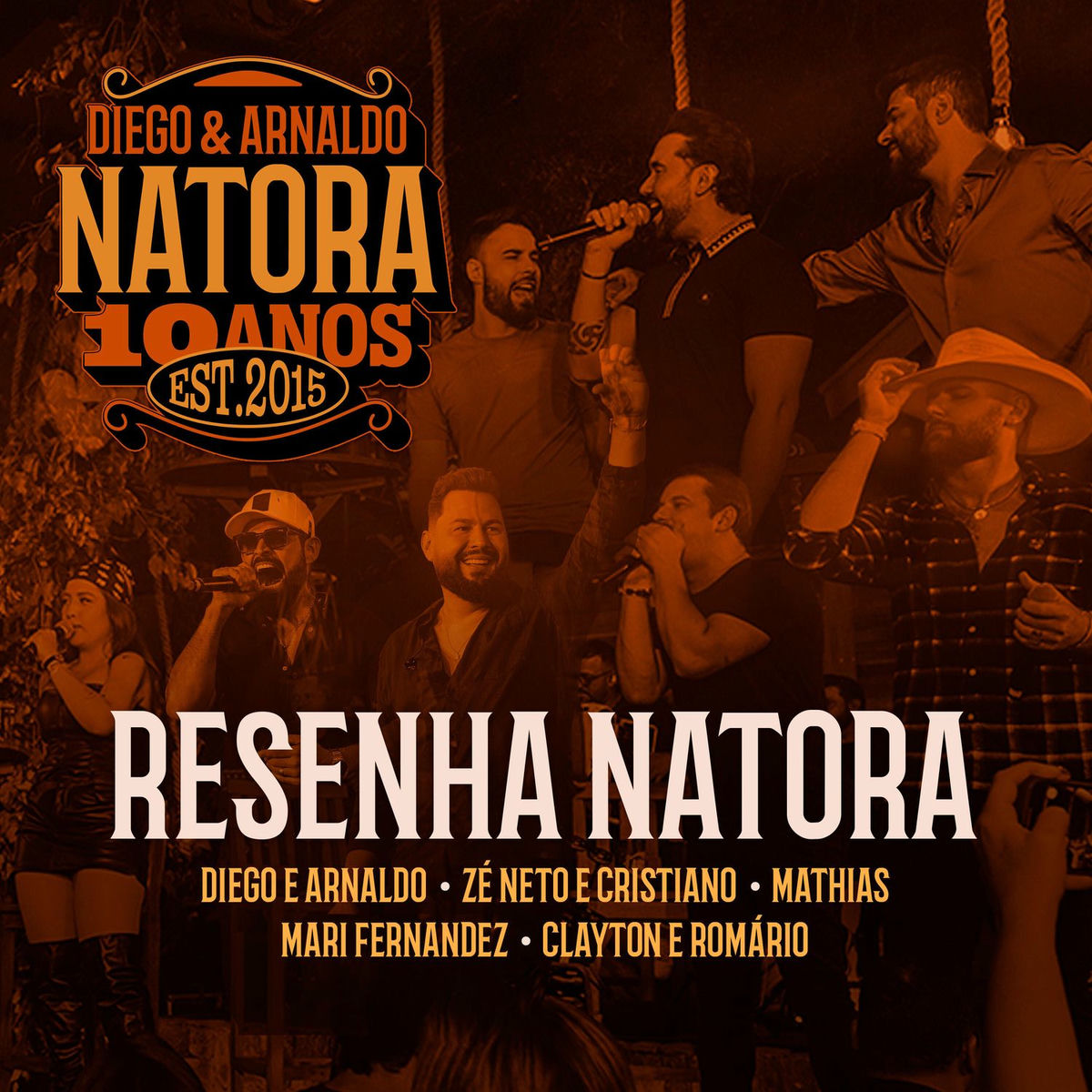 Album cover of RESENHA NATORA (Ao Vivo)