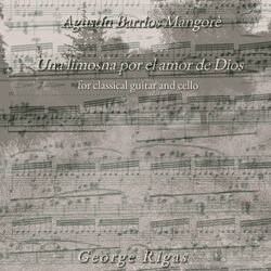 Cover of Una limosna por el amor de Dios for classical guitar and cello