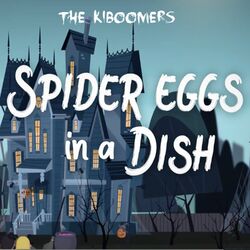 Cover of Spider Eggs in a Dish Halloween Song
