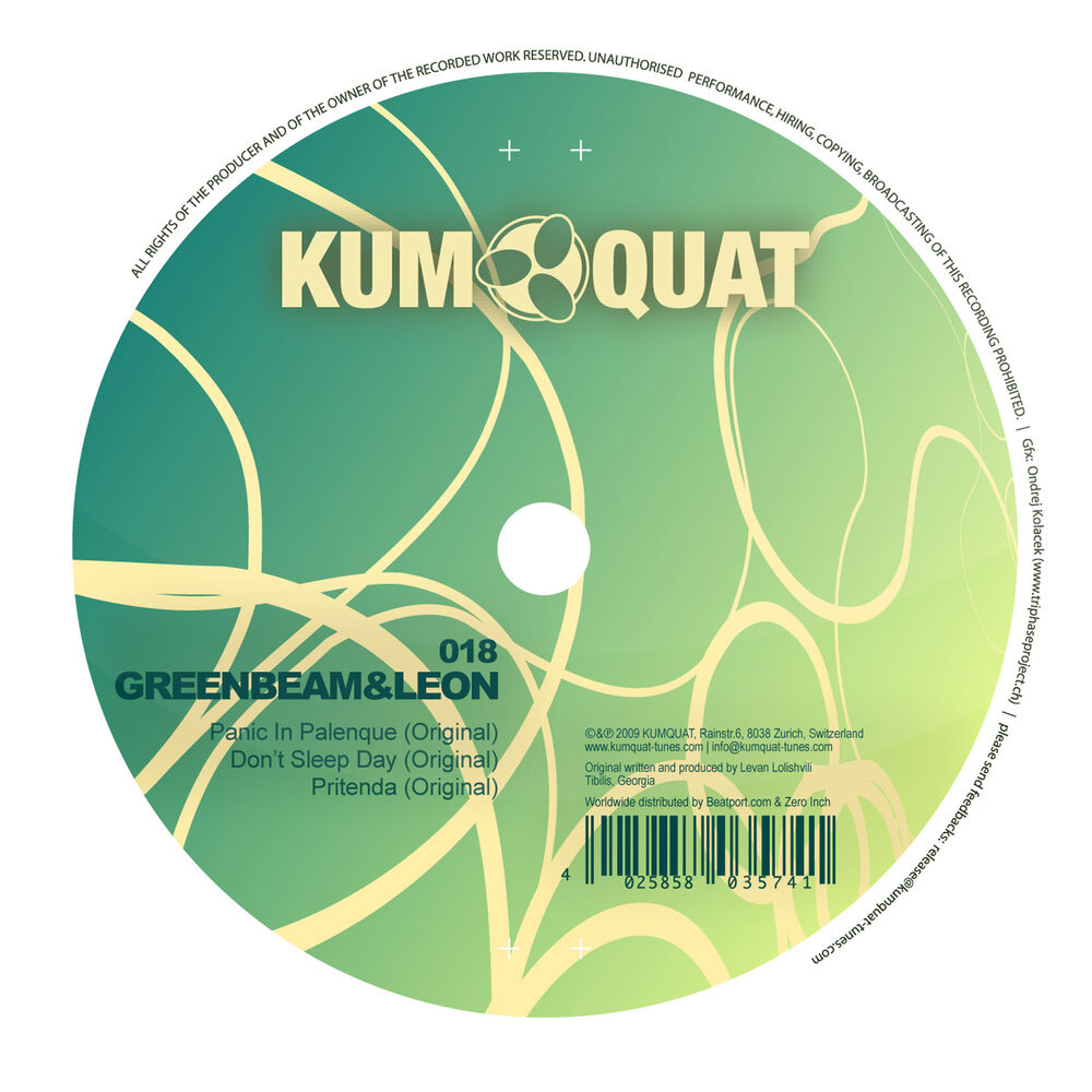 Picture of Greenbeam & Leon - Panic in palenque EP (MP3 EP)
