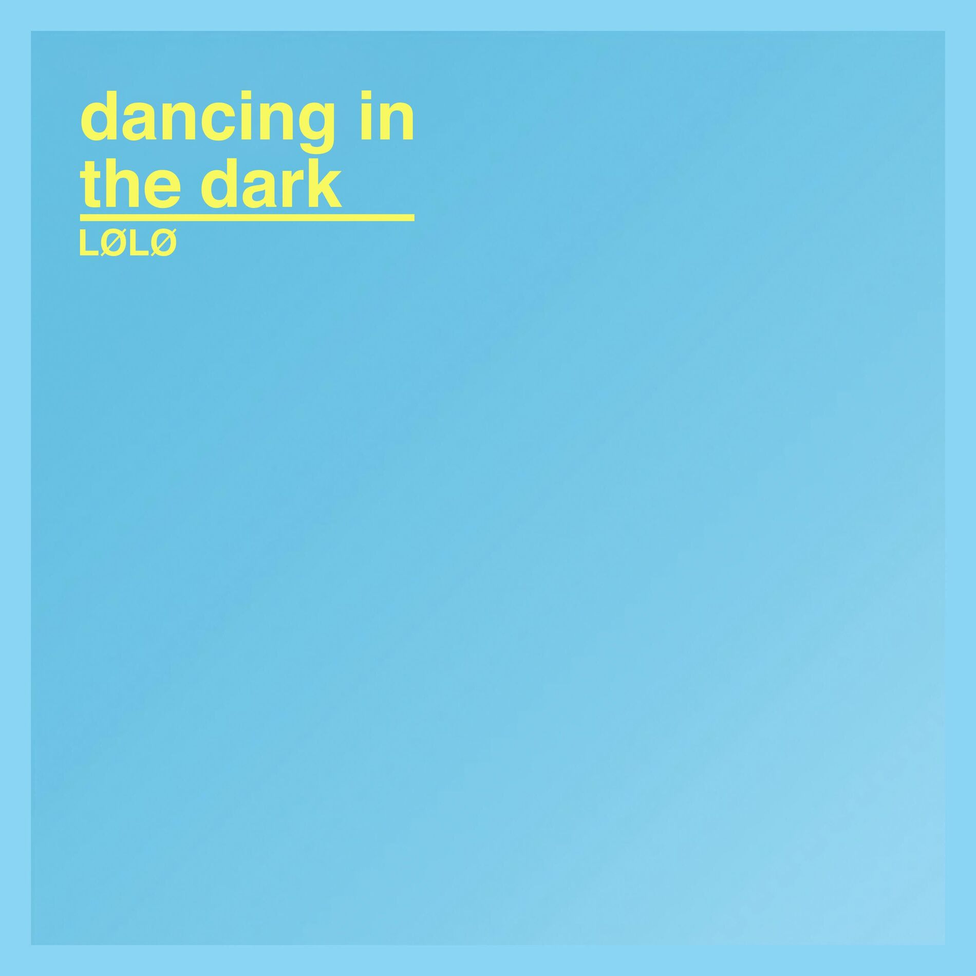 Album cover of Dancing in the Dark
